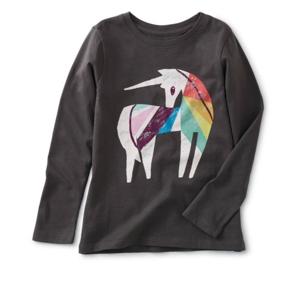 Tea Collection Rainbow Unicorn Graphic Tee